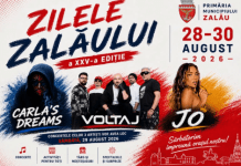 Zilele Municipiului Zalău 2026: Carla’s Dreams, Voltaj și JO, printre artiștii care vor urca pe scenă